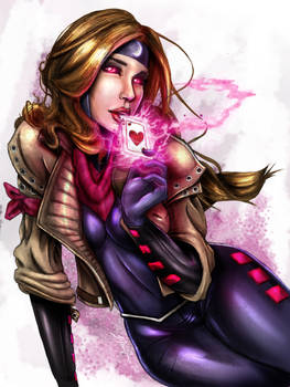 Gambit Colored Daily Drawing