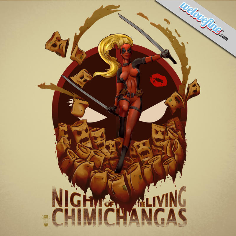 Lady Deadpool - Night of the Living Chimichangas