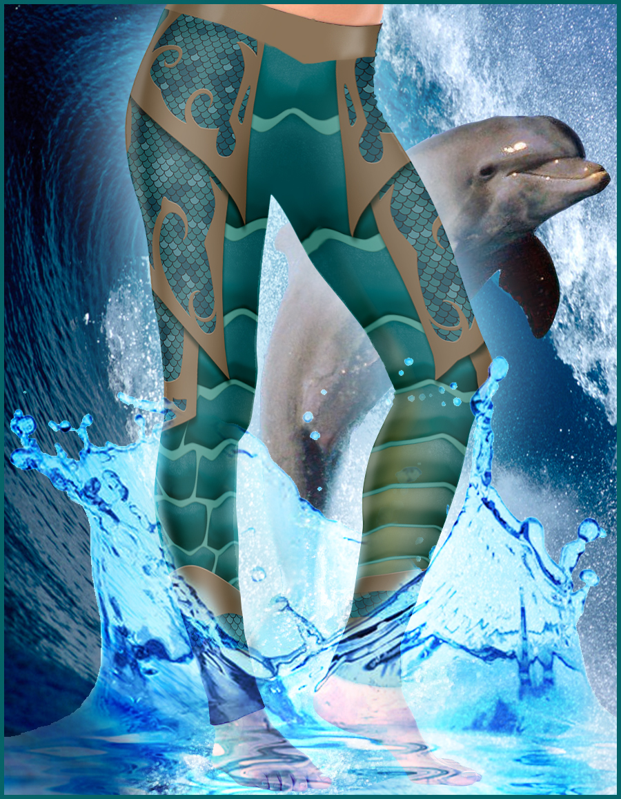 Dota 2 - Naga Siren Leggings