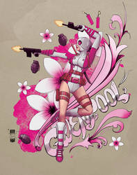 Gwenpool Floral