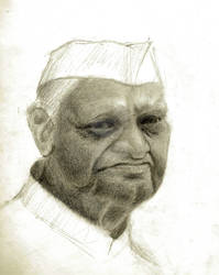 Portrait02_Anna Hazare