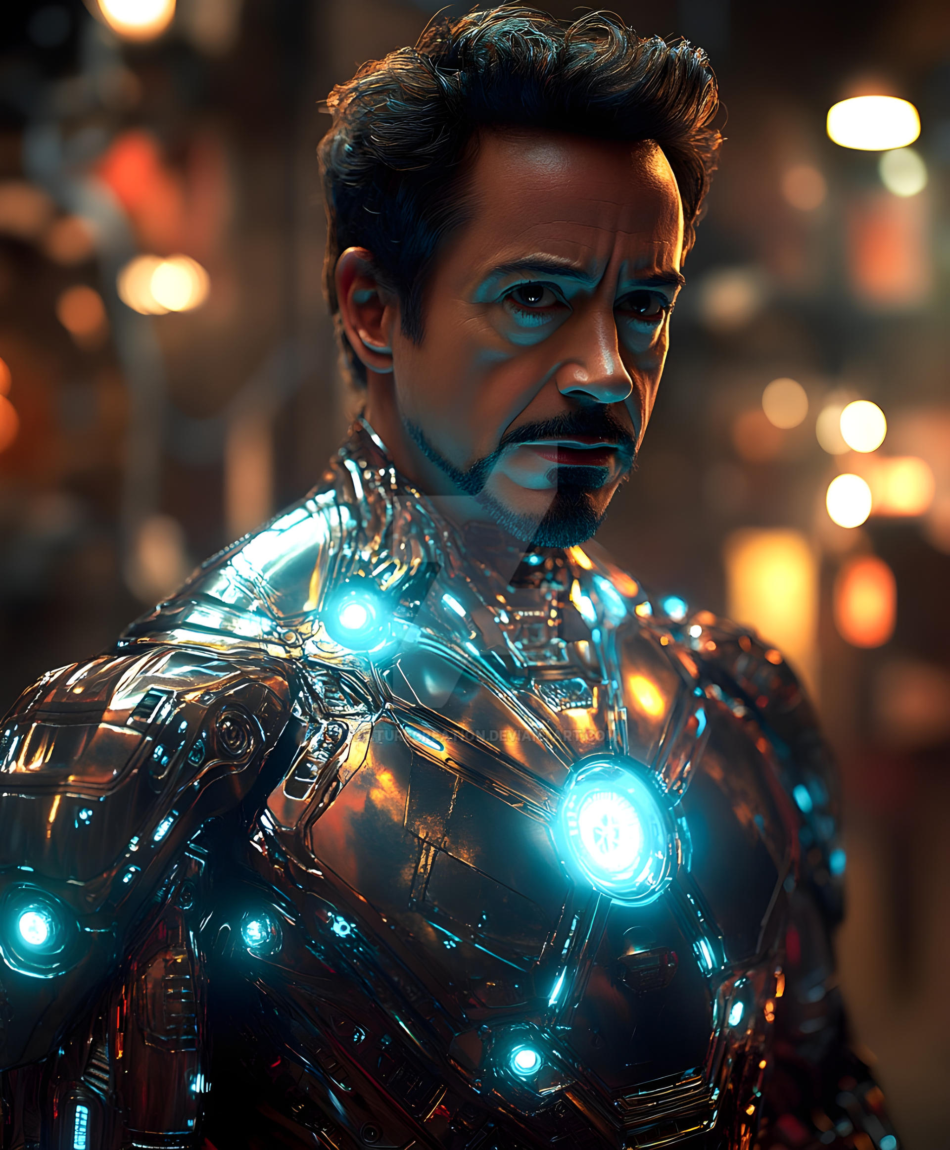 Tony starks if he was black by kulturecreation on DeviantArt