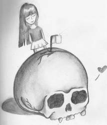 Skull + Girl