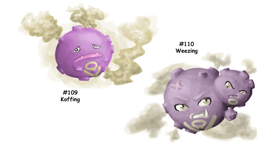 Koffing and Weezing