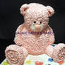 3D Teddy Bear Cake.