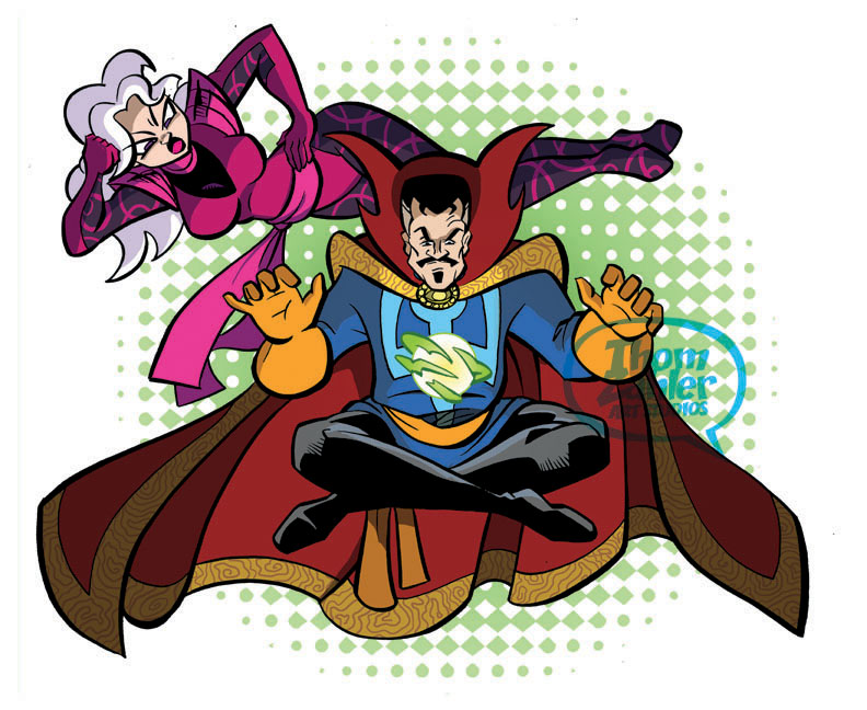 Dr. Strange and Clea