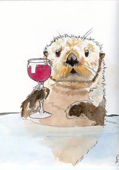 I'm not promoting drunk otters