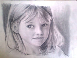 sketch of Dakota Fanning