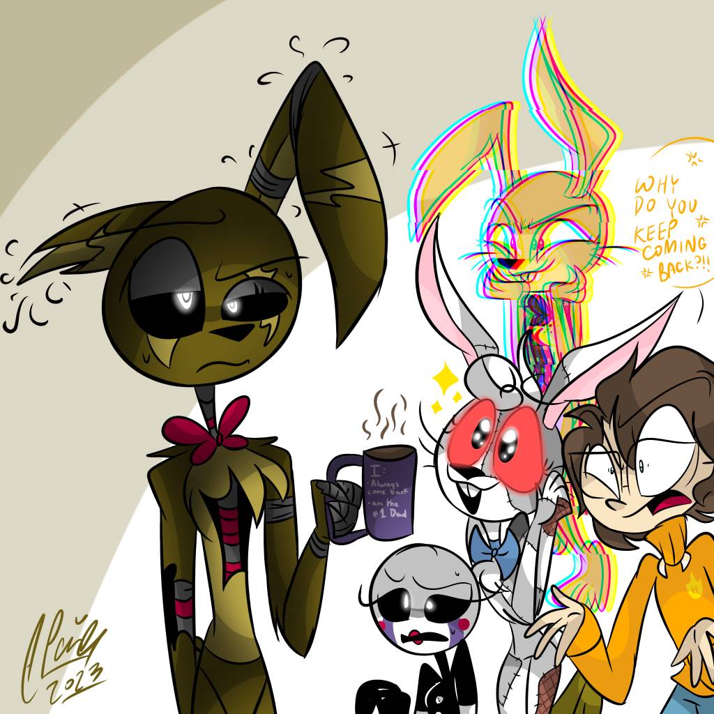 Springtrap and His Problems (FNAF) by PurpleWizart24 on DeviantArt