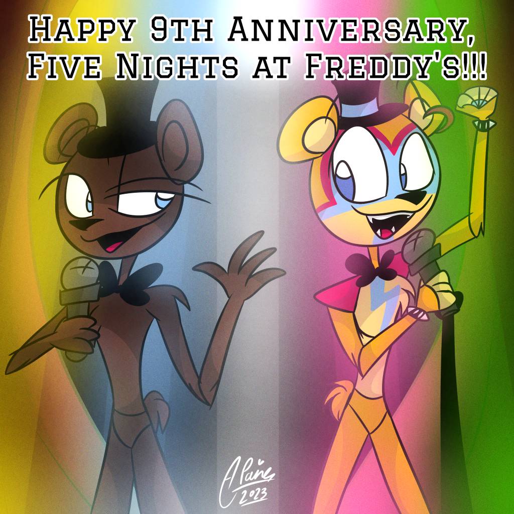 Happy 9th Anniversary Five Nights At Freddy's! : r/fivenightsatfreddys