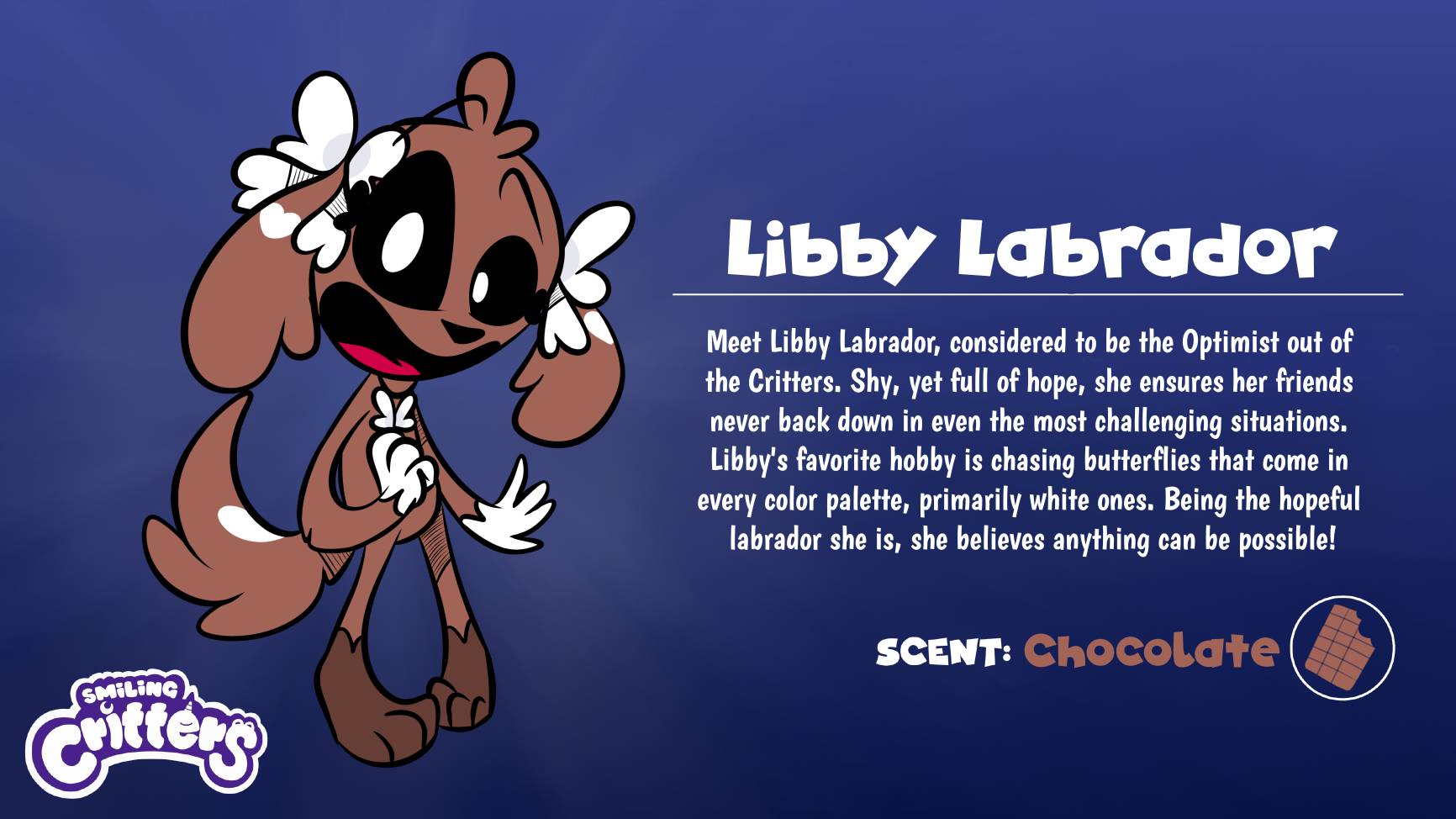 Libby Labrador (Smiling Critters OC) by PurpleWizart24 on DeviantArt