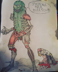 pickle rick redraw 