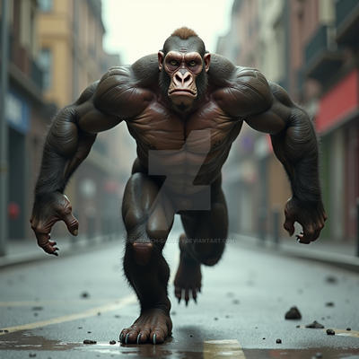 Ape Man by Biotorch-Gallery on DeviantArt