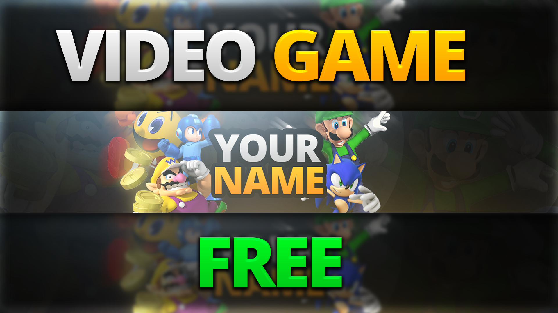 Free Video Game Banner Thumbnail Template By Codite On Deviantart Free Video Game Banner Thumbnail Template By Codite On Deviantart