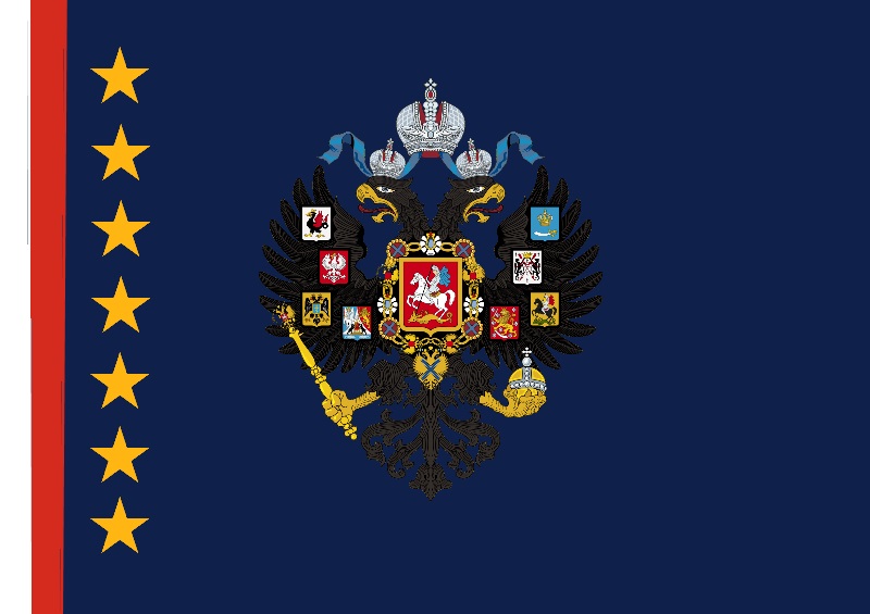 Flag of the Kingdom of Aleyska (Revolution!) by KitFisto1997 on DeviantArt