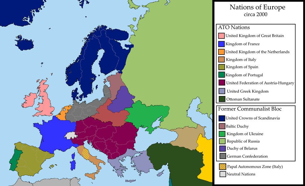 Map of Europe (Revolution!) by KitFisto1997 on DeviantArt