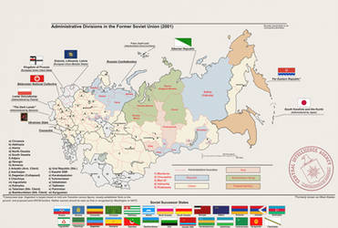 Map of the Former Soviet Union (KISOT)