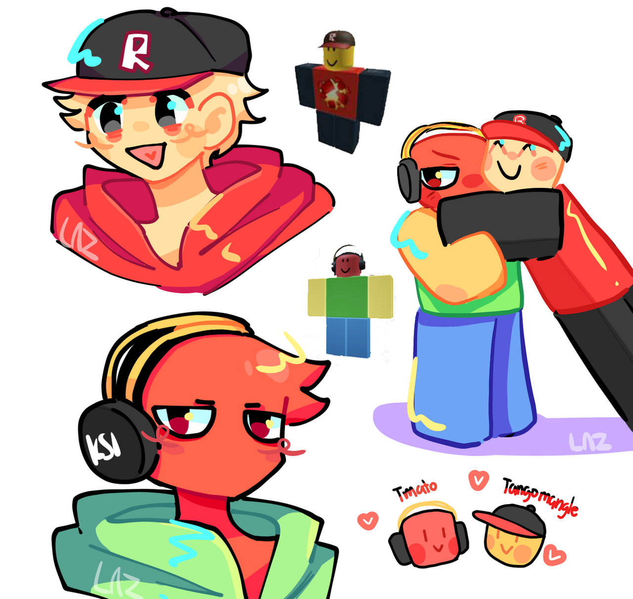 Tangomangle 3 Tangomangle and Tmato by Lazdoodlesstuff on DeviantArt