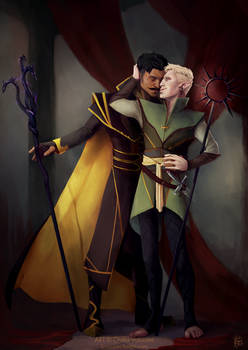 C: Sorron Lavellan and Dorian