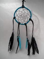 Black and Blue Dreamcatcher