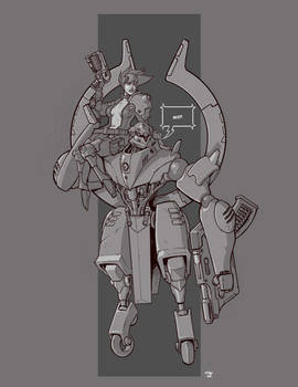 Mecha Sketch 6