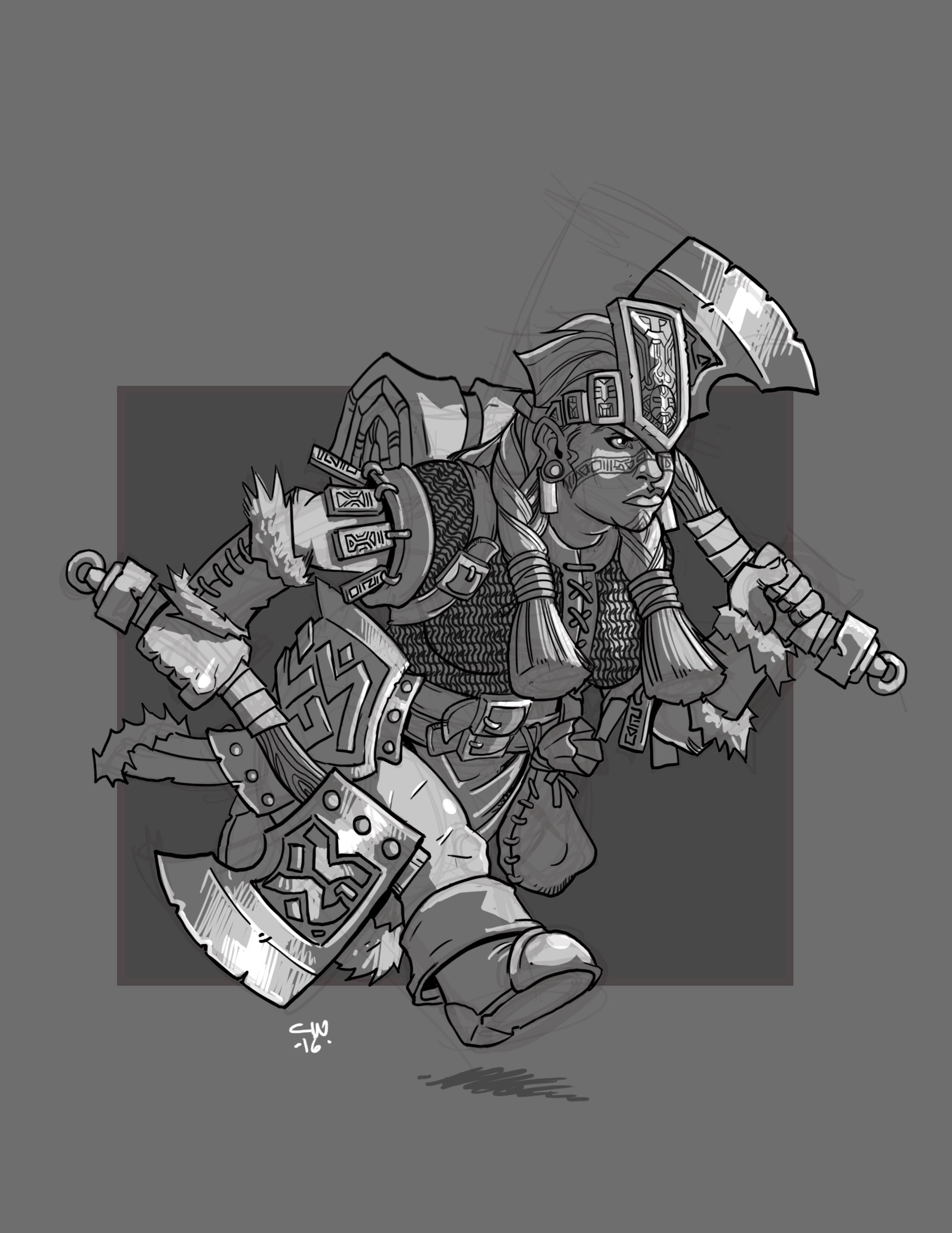 Dwarf Barbarian