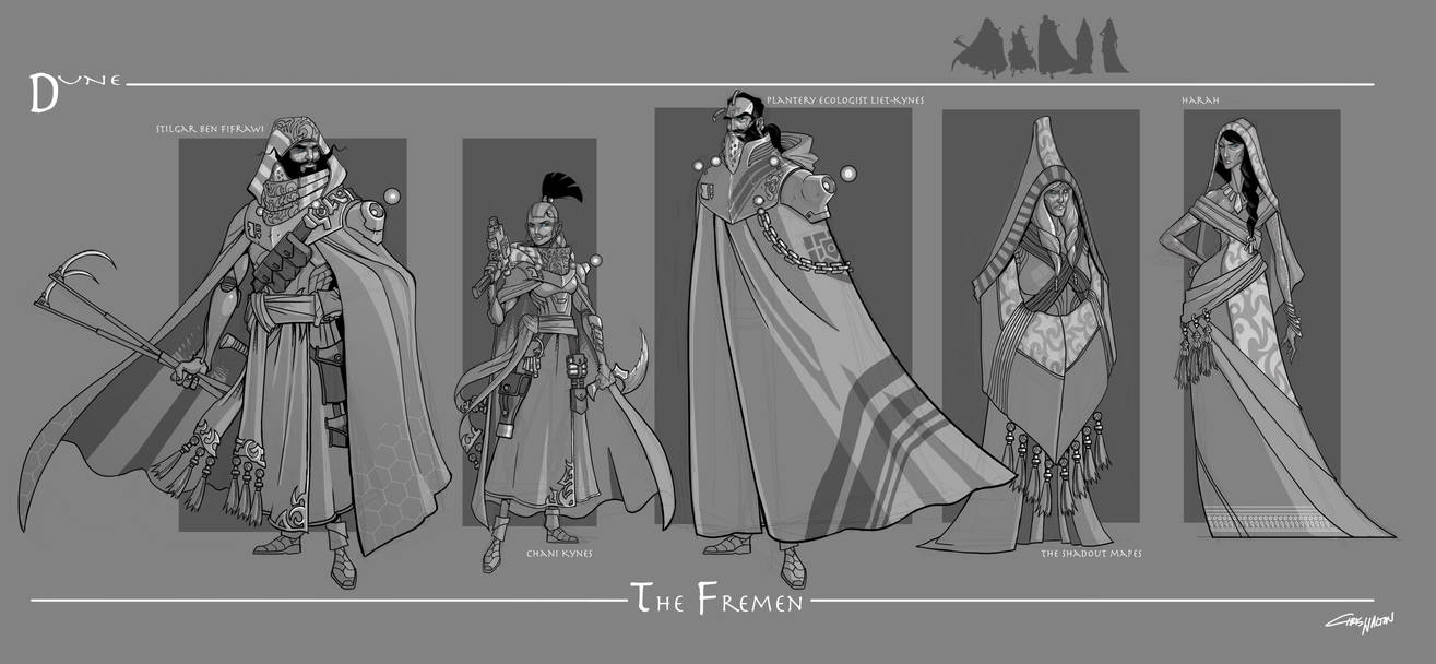 Dune - The Fremen by cwalton73 on DeviantArt