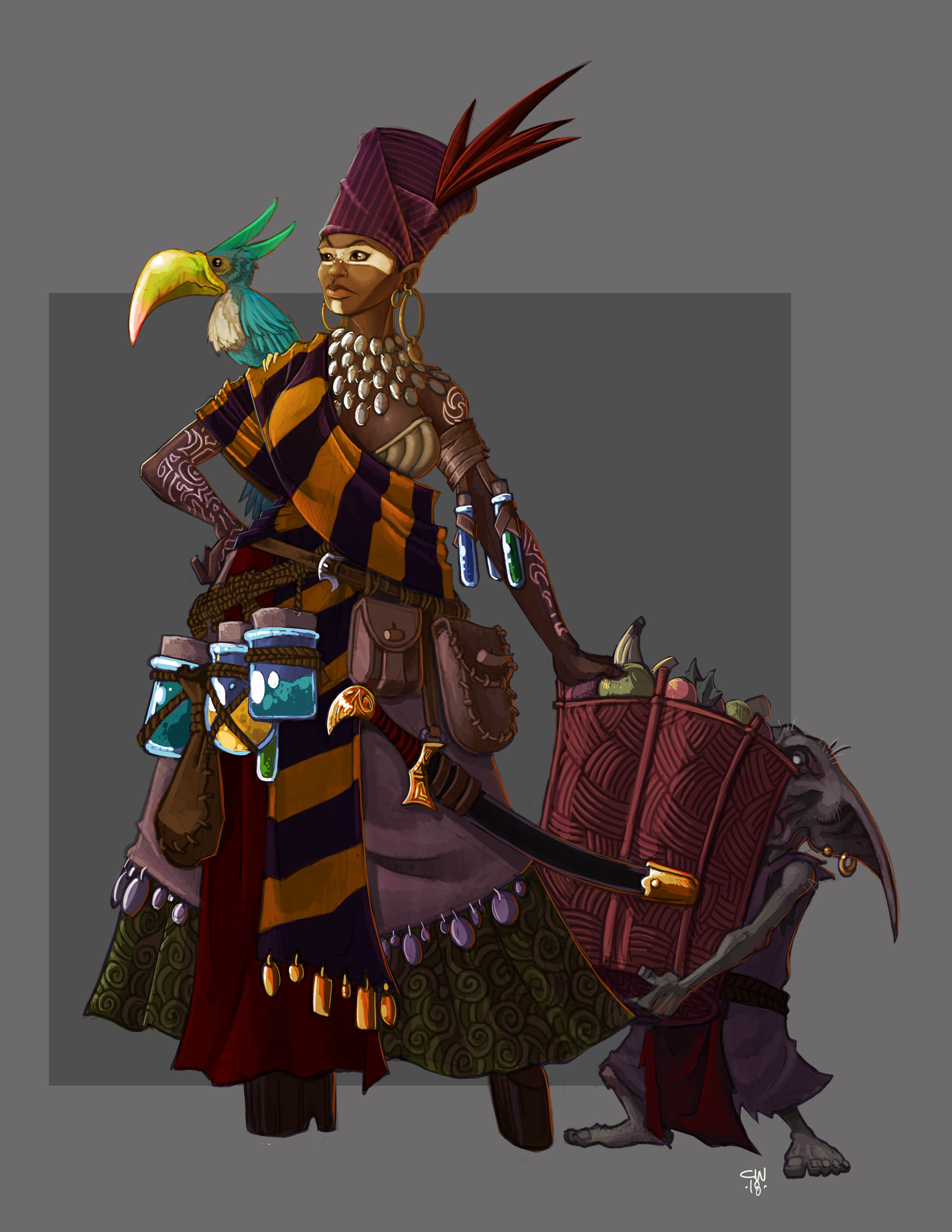 Rpg Merchant Races Merchant Color by cwalton73 on DeviantArt
