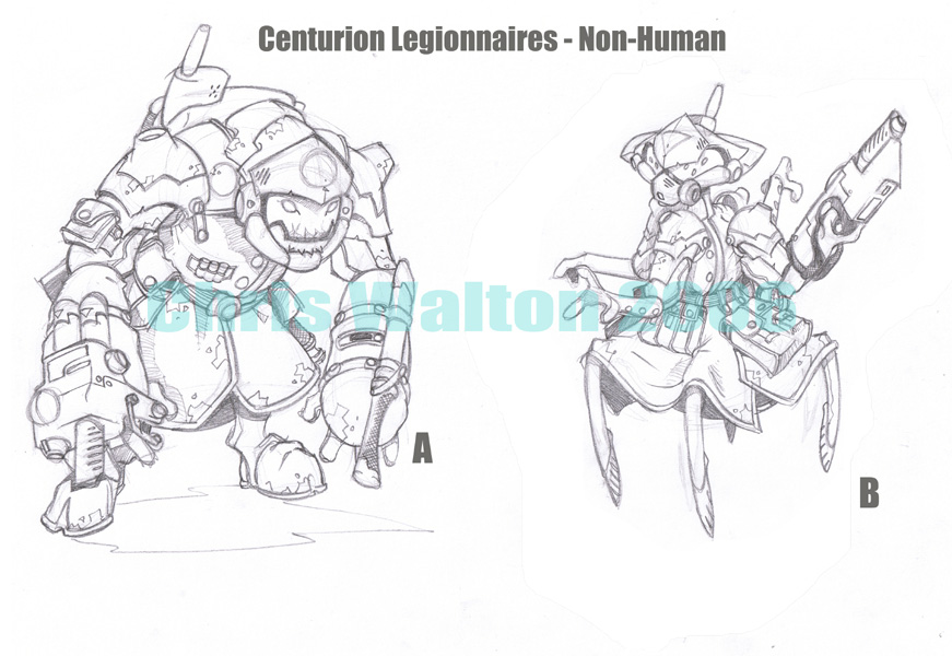 Centurion Legion concepts 2