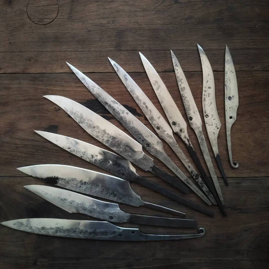 Hand Forged Blades by Jorgen-Craft on DeviantArt