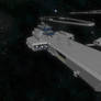 Rogue Class Carrier - Exterior (3/4 view)