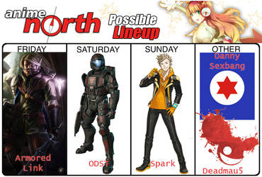 Anime North 2017 Possible Lineup