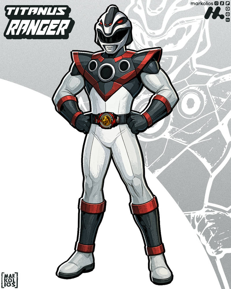Oc Ranger Team Deviantart (oc)Titanus Ranger 2.0 by markolios on DeviantArt