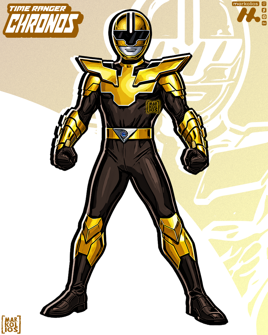 (oc)Time Ranger Chronos by markolios on DeviantArt