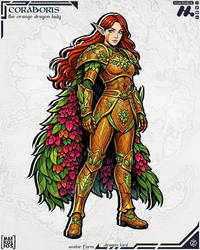 (odz) Coraboris the orange dragon lady
