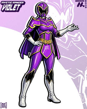 (oc) Violet Mystic Ranger