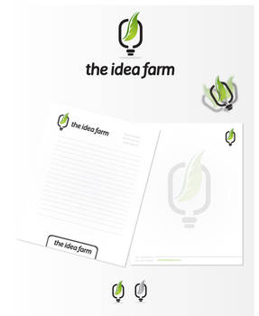 The Idea Farm Logo Design + Stationery