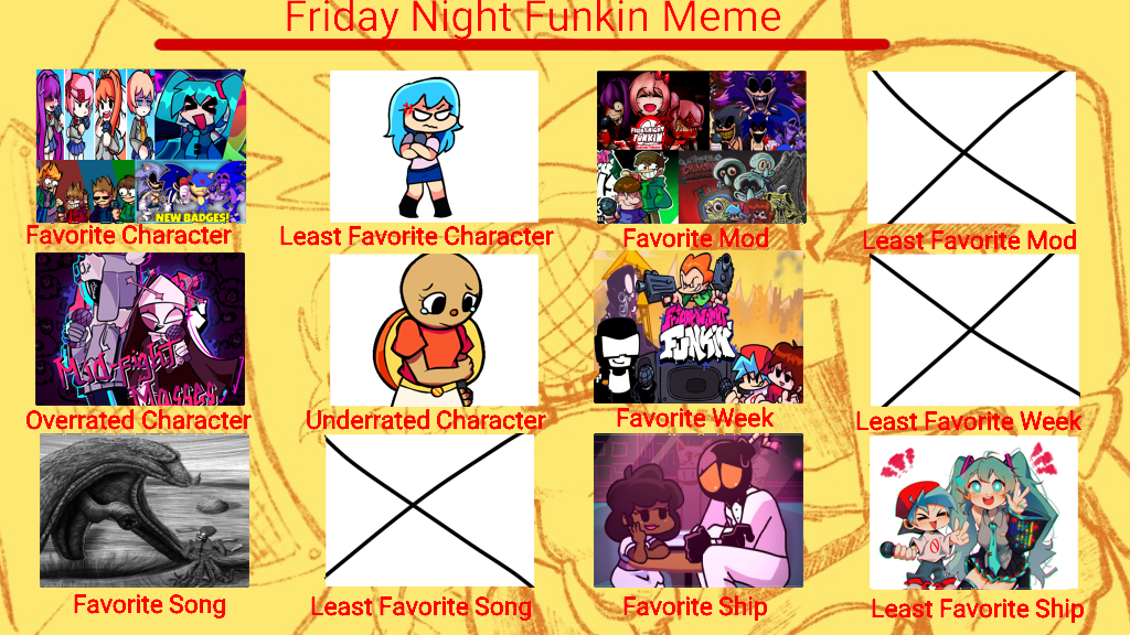 New posts in 𝕄 𝔼 𝕄 𝔼 ℤ - Friday Night Funkin' Community on