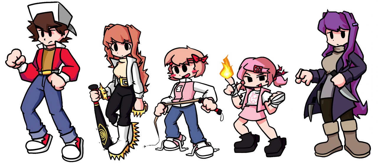 Ddlc Rigs DDLC D Sides Transparent by MoxieTheQueen on DeviantArt