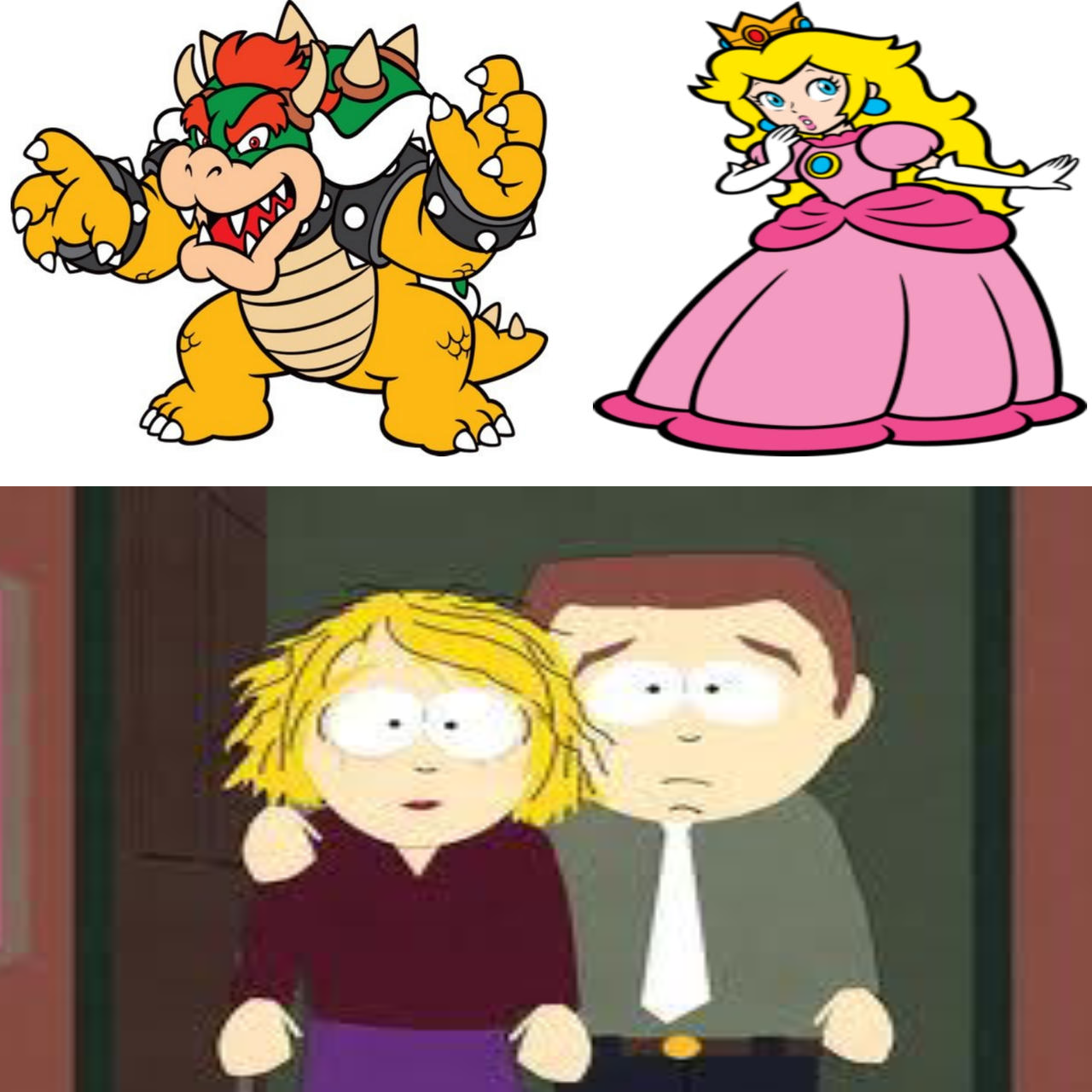Butters Parents Like Bowser X Peach by MoxieTheQueen on DeviantArt