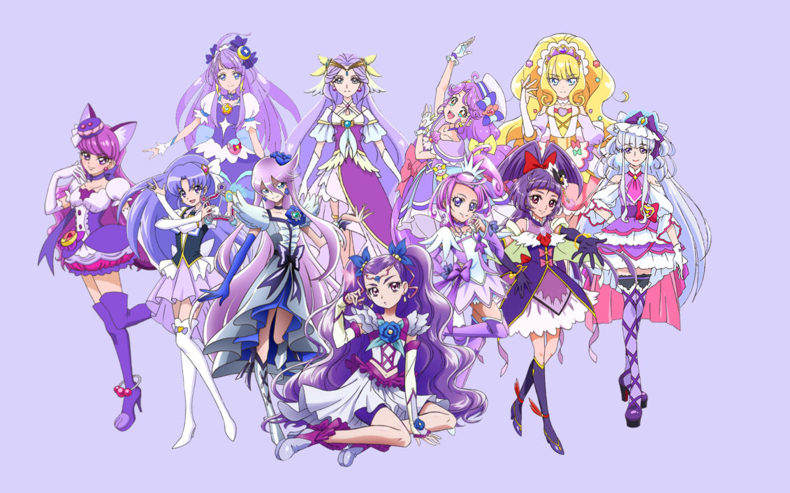 All Purple Cures by MoxieTheQueen on DeviantArt