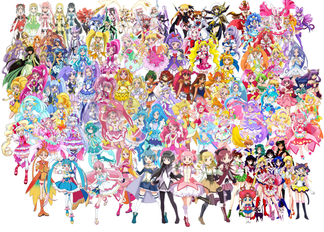 Precure Crossover!  Magical girl anime, Anime, Anime chibi