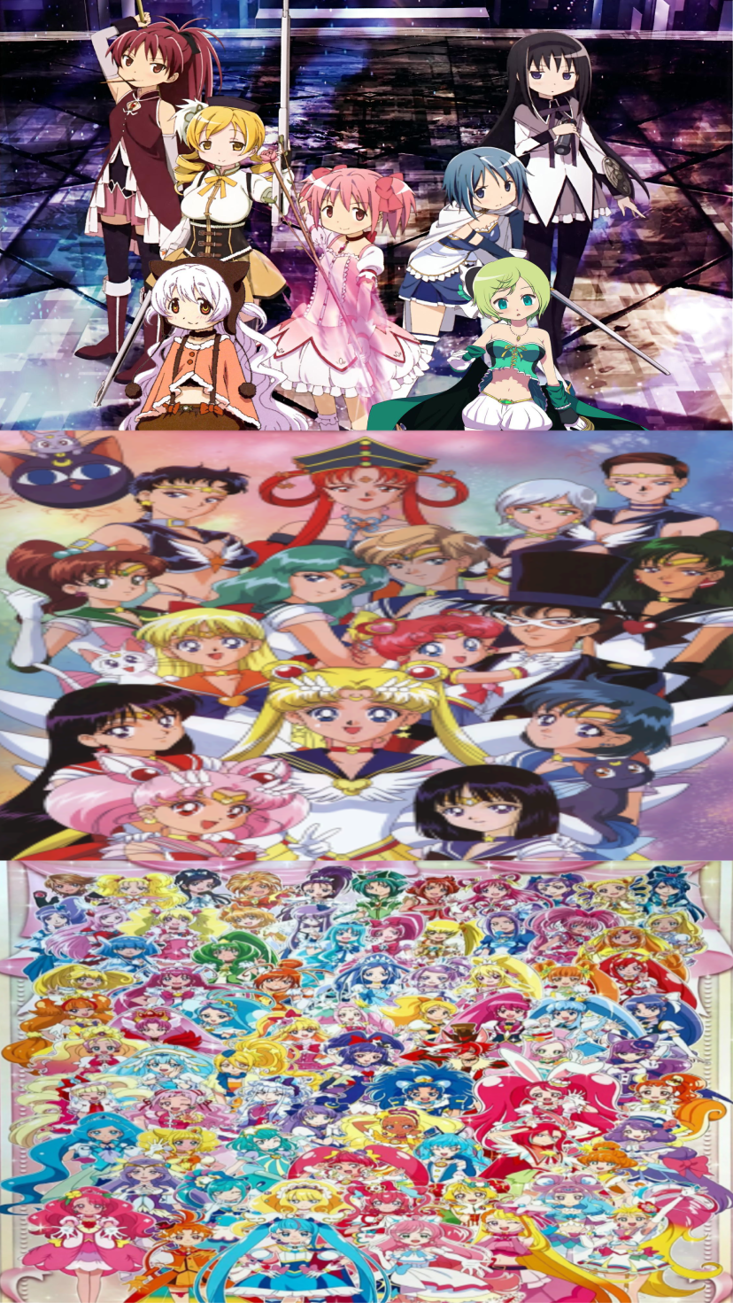 Precure Crossover!  Magical girl anime, Anime, Anime chibi