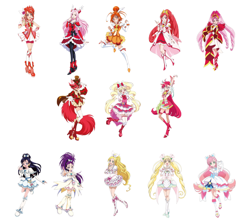 Precure All Stars With Kiryuus And Supreme by MoxieTheQueen on DeviantArt