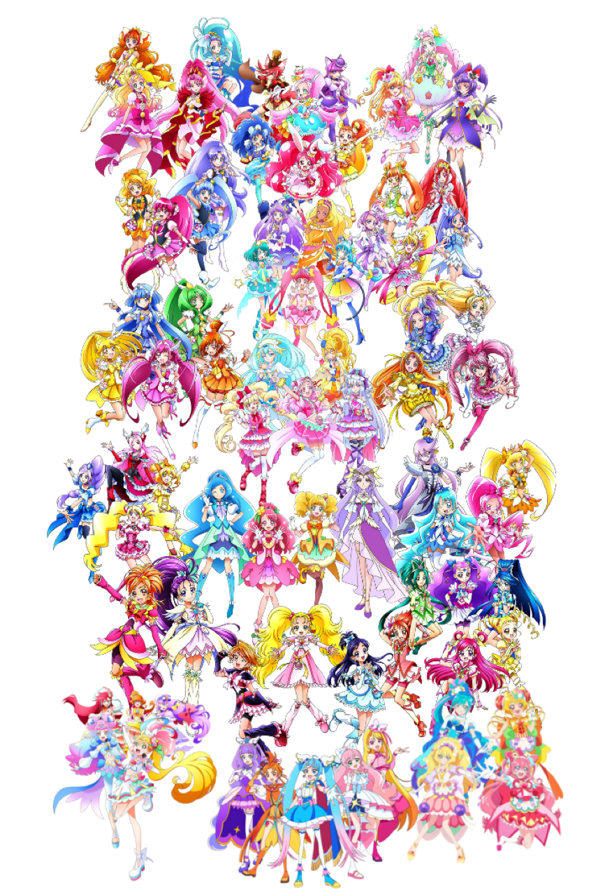 PreCure All Star F [2] by Tranbao09 on DeviantArt