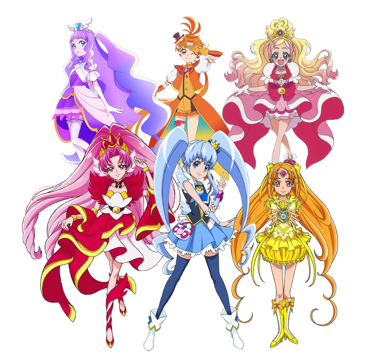 Precure All Stars F Crossover by MoxieTheQueen on DeviantArt