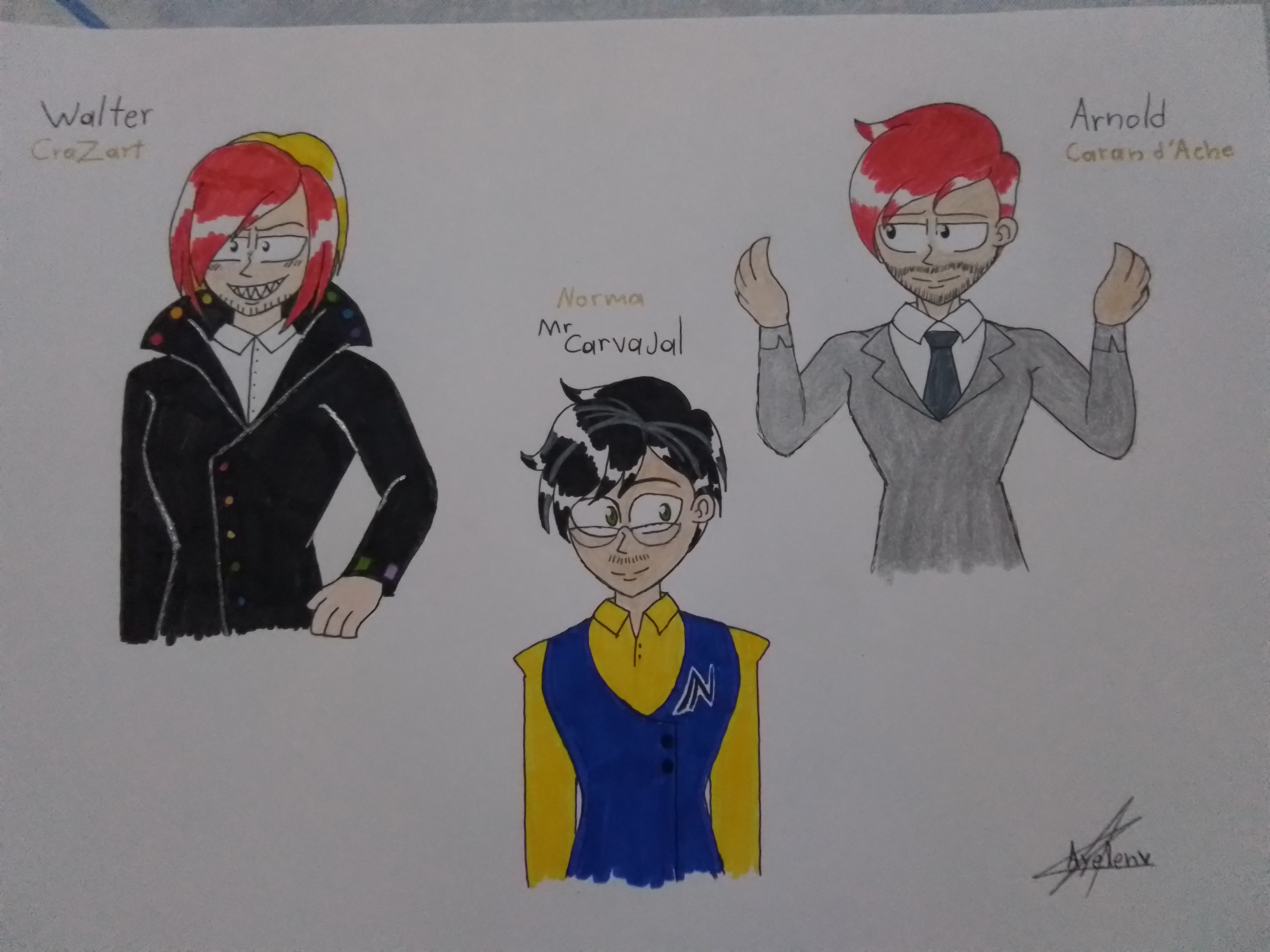 humanized color markings #2 by ayelendropyt on DeviantArt