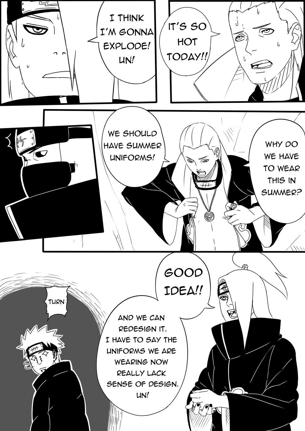 Akatsuki Uniform P1 By Steampunkskulls On Deviantart