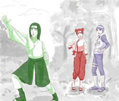 Neji and Lee switched