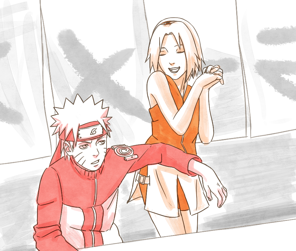 Naruto and Sakura swap